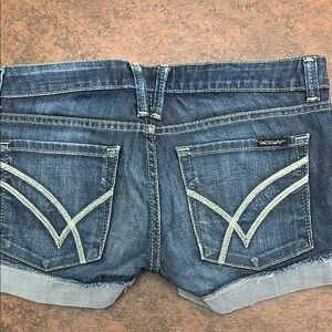 William Rast Blue Denim Shorts